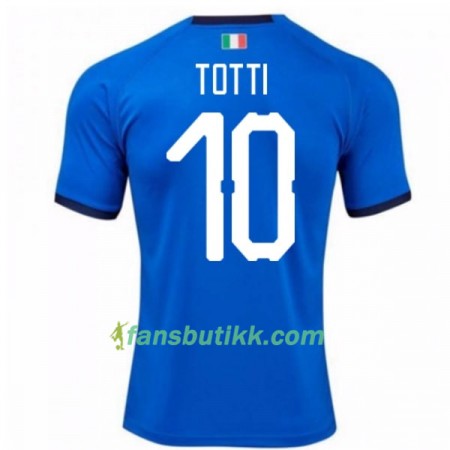 Fotballdrakt Italia Totti 10 Hjemmetrøye 2018